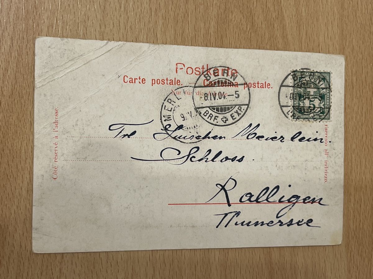 Cartoline postali: Alte Ansichtskarte Bern Heiliggeistkirche, ca. 1905 Top! – Usato da Hinwil venduto da Chuan2 1