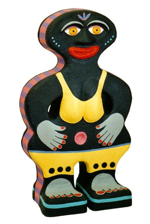 Sculture & Statue: Zement Figur / Skulptur "Blacky" – Usato da Aarberg venduto da Fritto