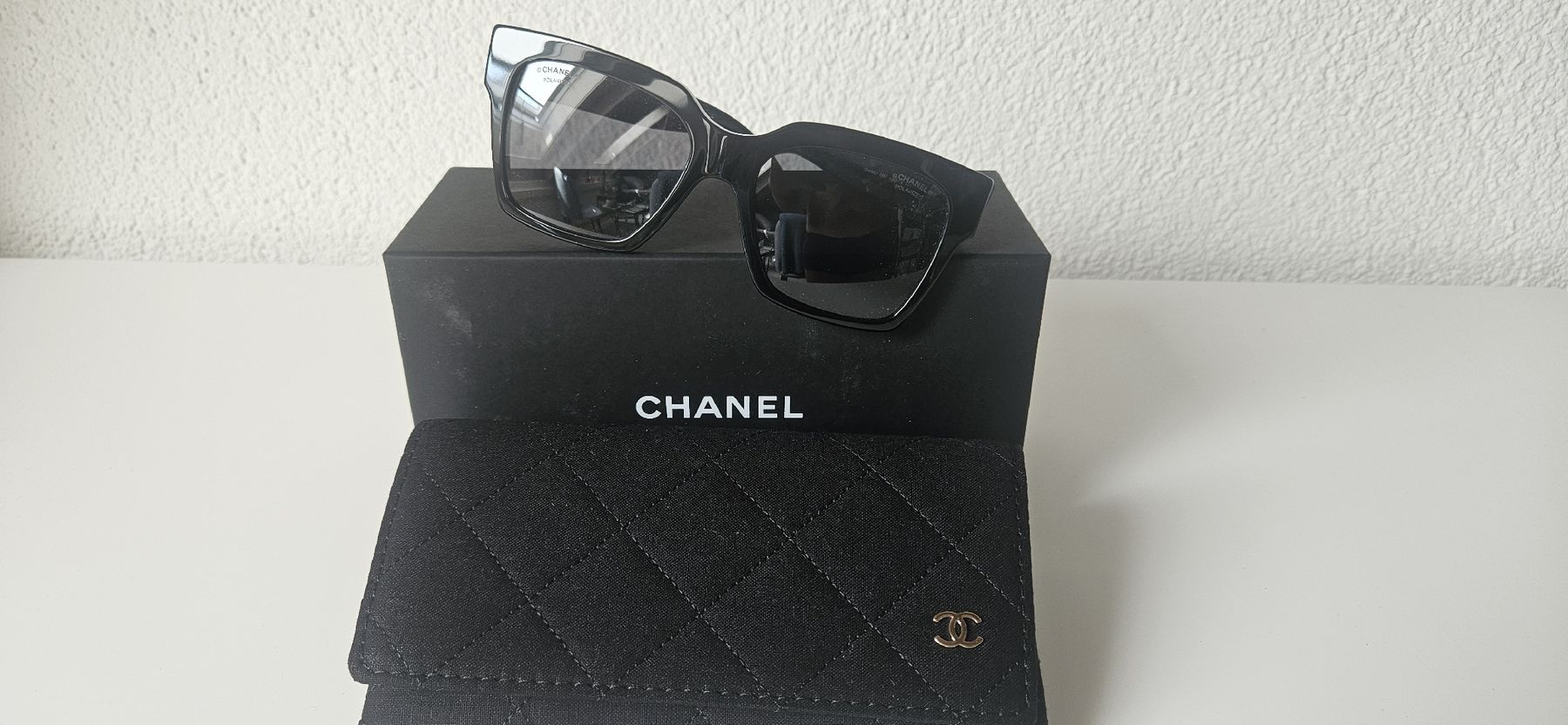 Chanel Brillen & Gläser: Sonnenbrille Chanel Polarized Damen schwarz – Neu und originalverpackt aus Subingen von BlueAngel25