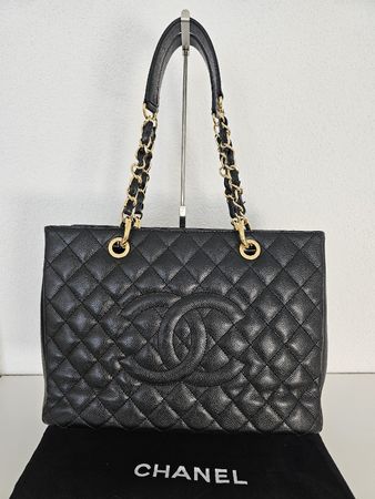 Chanel GST Caviar schwarz