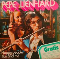 Vinyl-Single Pepe Lienhard - Happy People