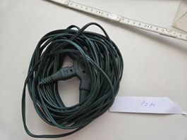 Kabel 2G0.8 2x1 2x0.8mm² 2L litze 10m Installationskabel