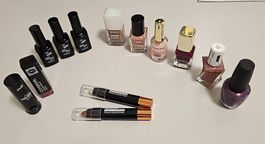 13-teiliges Kosmetikset Nagellack, Lidschatten, Lippenstift