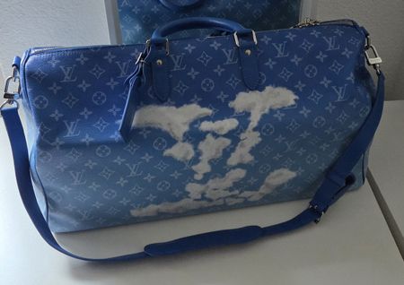 Louis Vuitton Keepall Bandouliere Clouds Monogram 50