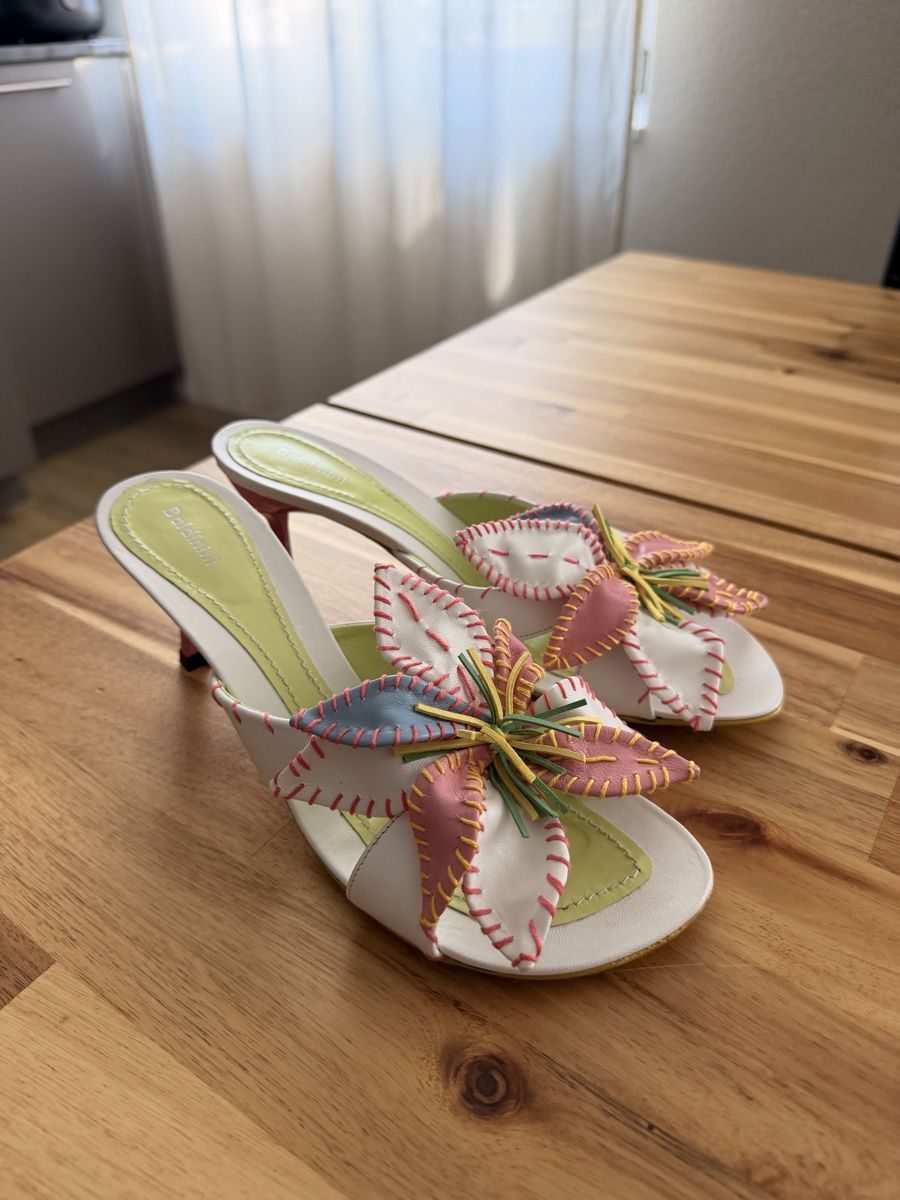 Baldinini Scarpe da donna: Baldinini Pantoletten mit Absatz, Grösse 38.5 – Usato da Muolen venduto da ginmelz 2