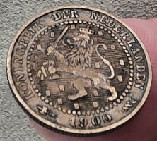 NIEDERLANDE 1 CENT 1900