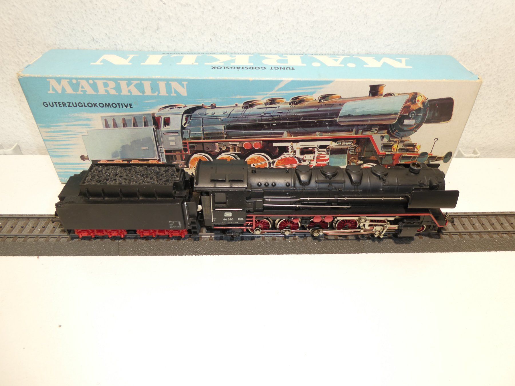 Locomotive Vapeur MARKLIN HO DB 44 690 - Occasion Bon état - Modélisme