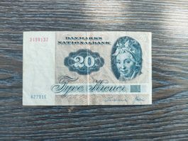 Dänemark 20 Kronen 1979 !!!!!!!