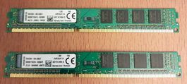 RAM 8GB (2x4GB) Kingston DDR3 1600 CL11 v1.35