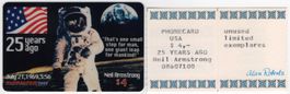 Neil Armstrong - ungebrauchte Telefonkarte aus der USA