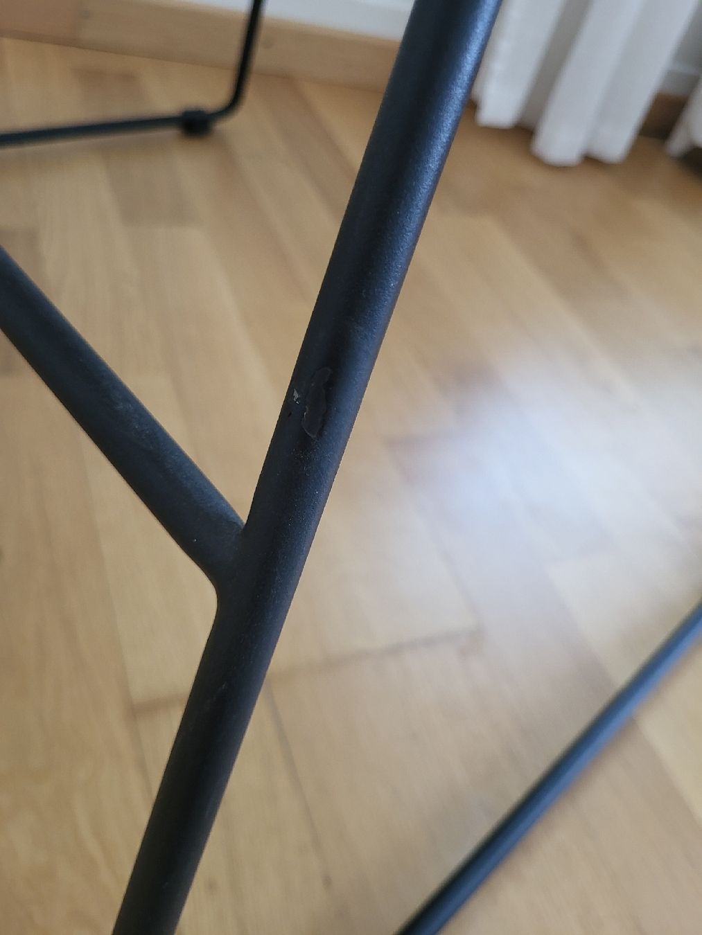 Poltrone: Rattansessel mit schwarzem Metallgestell – Usato da Münchenbuchsee venduto da v.gl 4