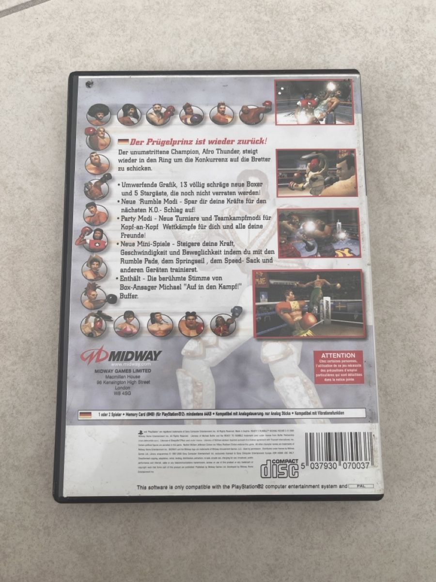 Sony Giochi: Ready 2 Rumble Boxing Round 2 PS2 – Usato da Suhr venduto da SchnapperCH 1