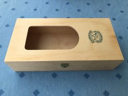 Gewürz – Holzkiste / Box - leer – Vintage