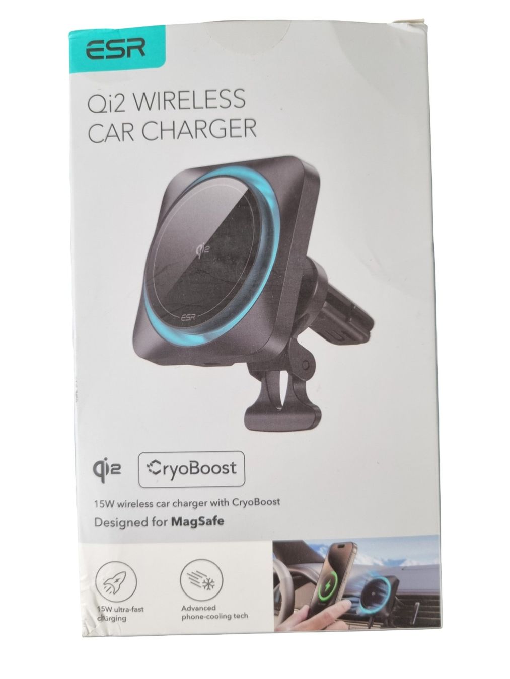 Caricabatterie: ESR Wireless Car Charge – Nuovo (secondo la descrizione) da Wangen b. Olten venduto da Restwert_Wangen