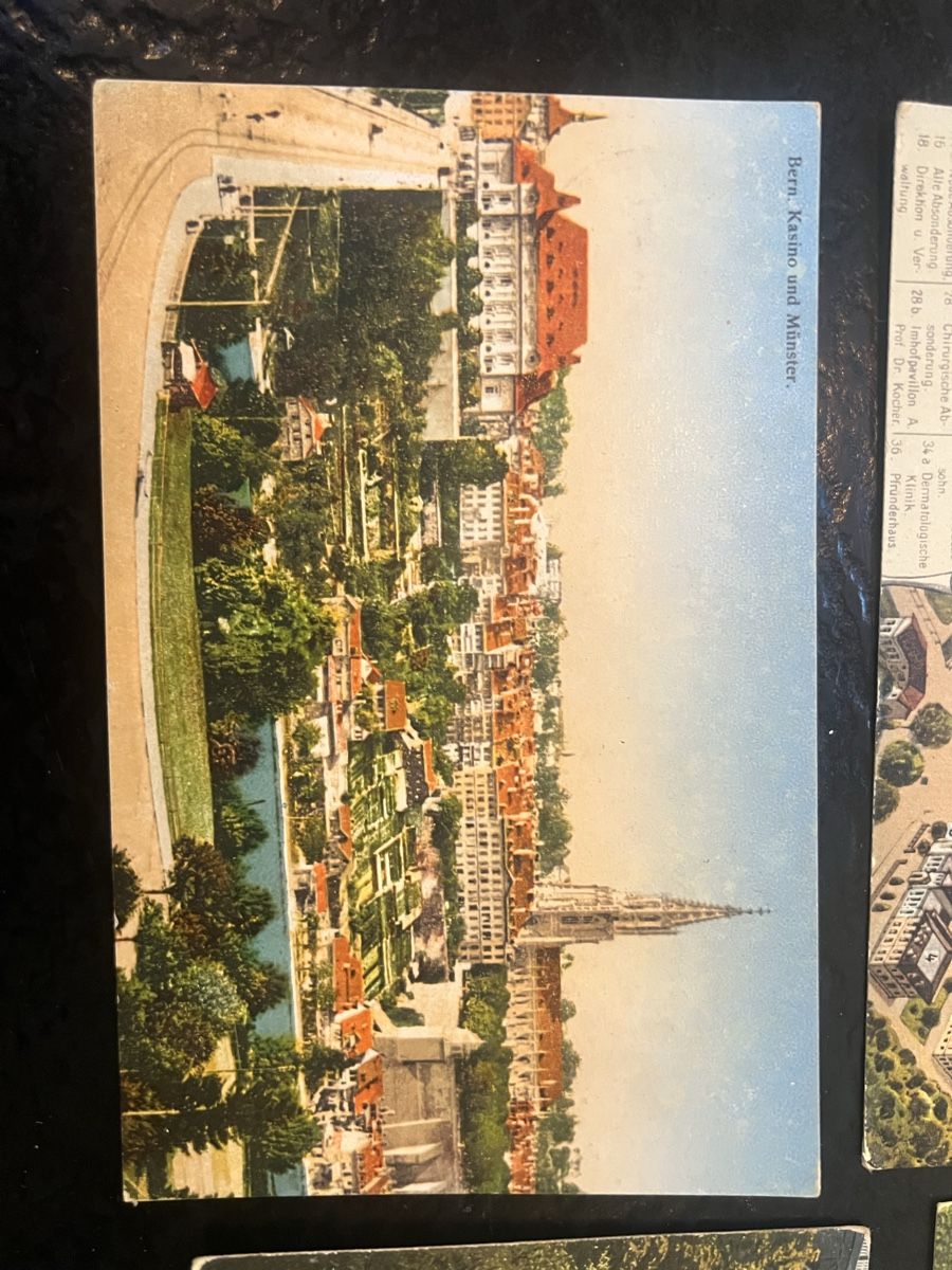 Cartoline postali: 6 Ansichtskarten Bern historisch 1916-1923 – Usato da Laufen venduto da Belezza 4