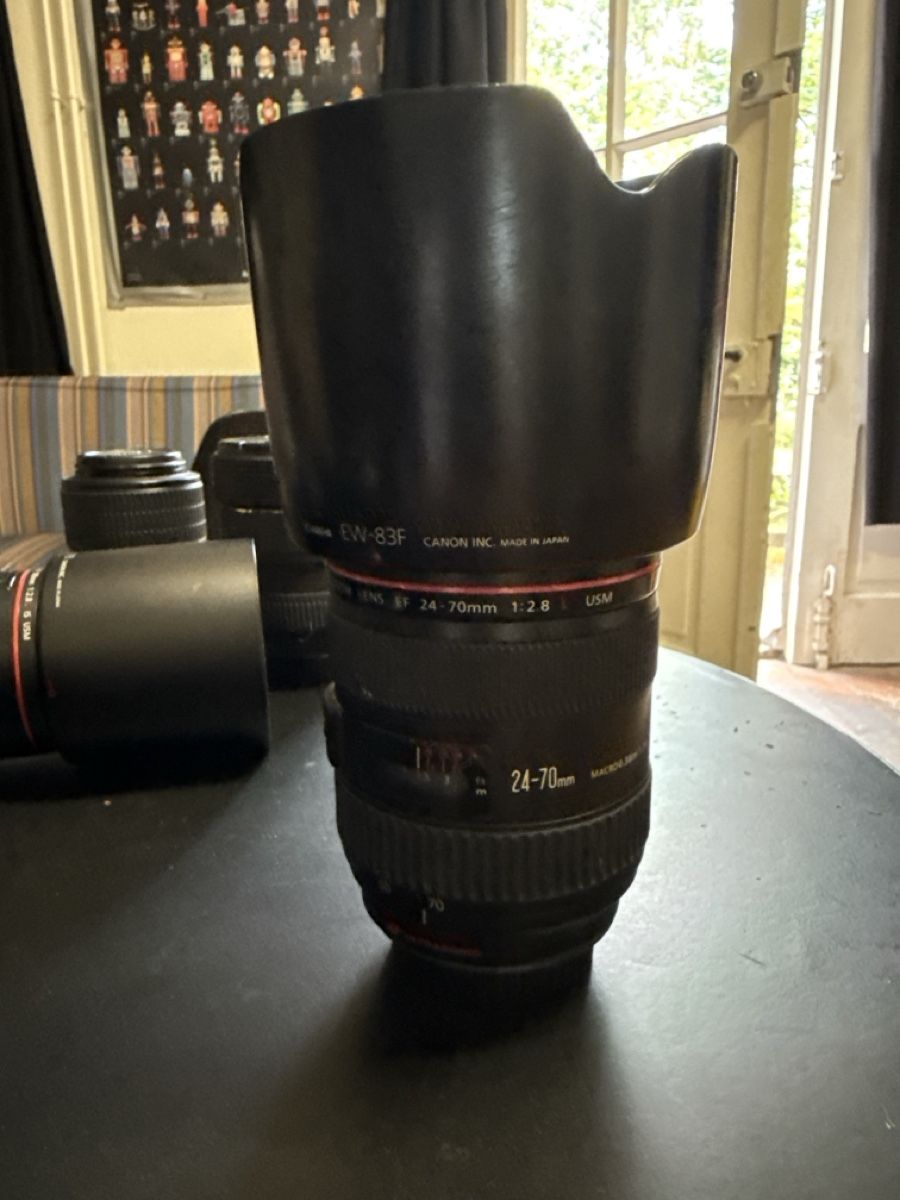 Canon Fotocamera: Kameraset, Canon eos 5dsr, 4 Objektive, Blitz und Balgen – Usato da Basel venduto da Ramses1179 2