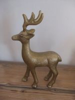 Eleganter stehender Metall Hirsch