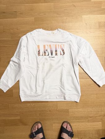 Sweatshirt Levi's weiss Grösse L Zustand gut