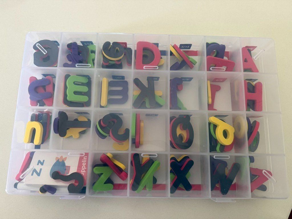 Magnete: Jeu de lettres magnétiques / Magnetbuchstaben – Neu und originalverpackt aus Rolle von Sev77 1