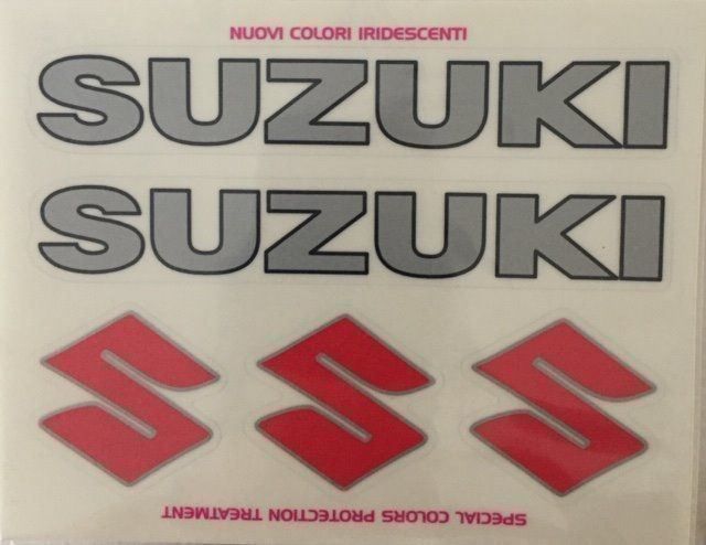Suzuki Aufkleber Set 5teilig (Art. 640)