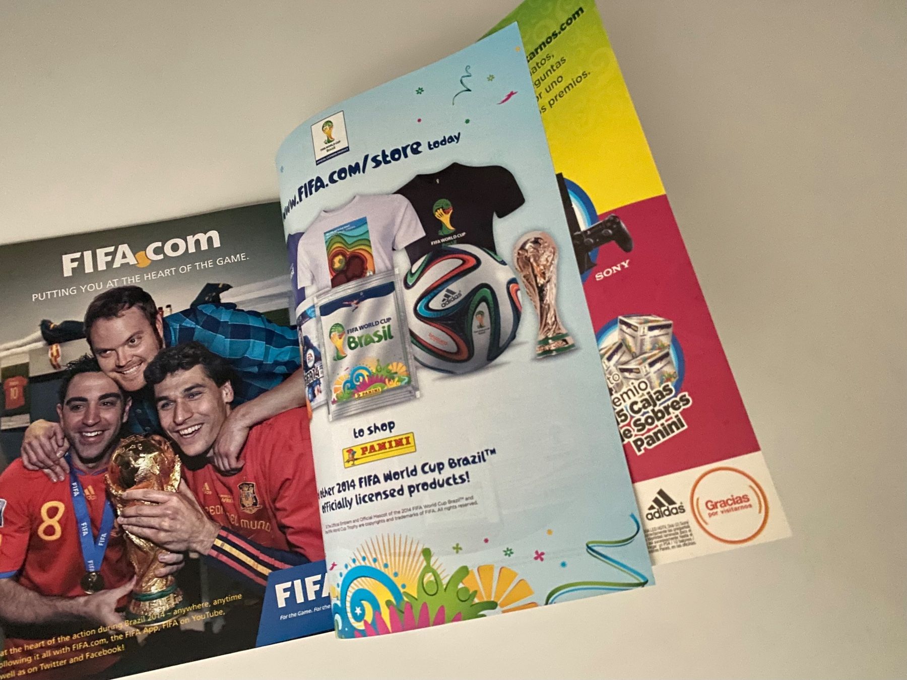 Panini Album: Panini Leeralbum WM 2014 Version Venezuela – Usato da Hergiswil LU venduto da FcMalkov 6
