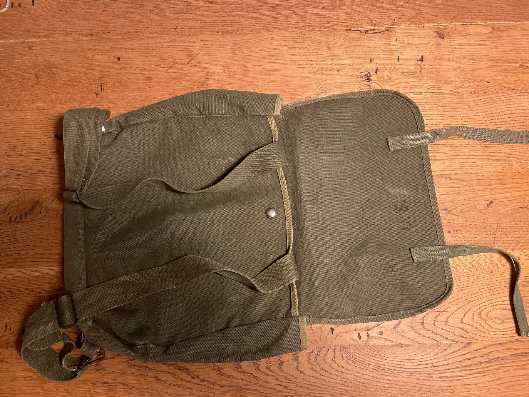Schweizer Armee Zaini: Musette us Army ww2 repro – Usato da Oberbütschel venduto da Woodie2005 3