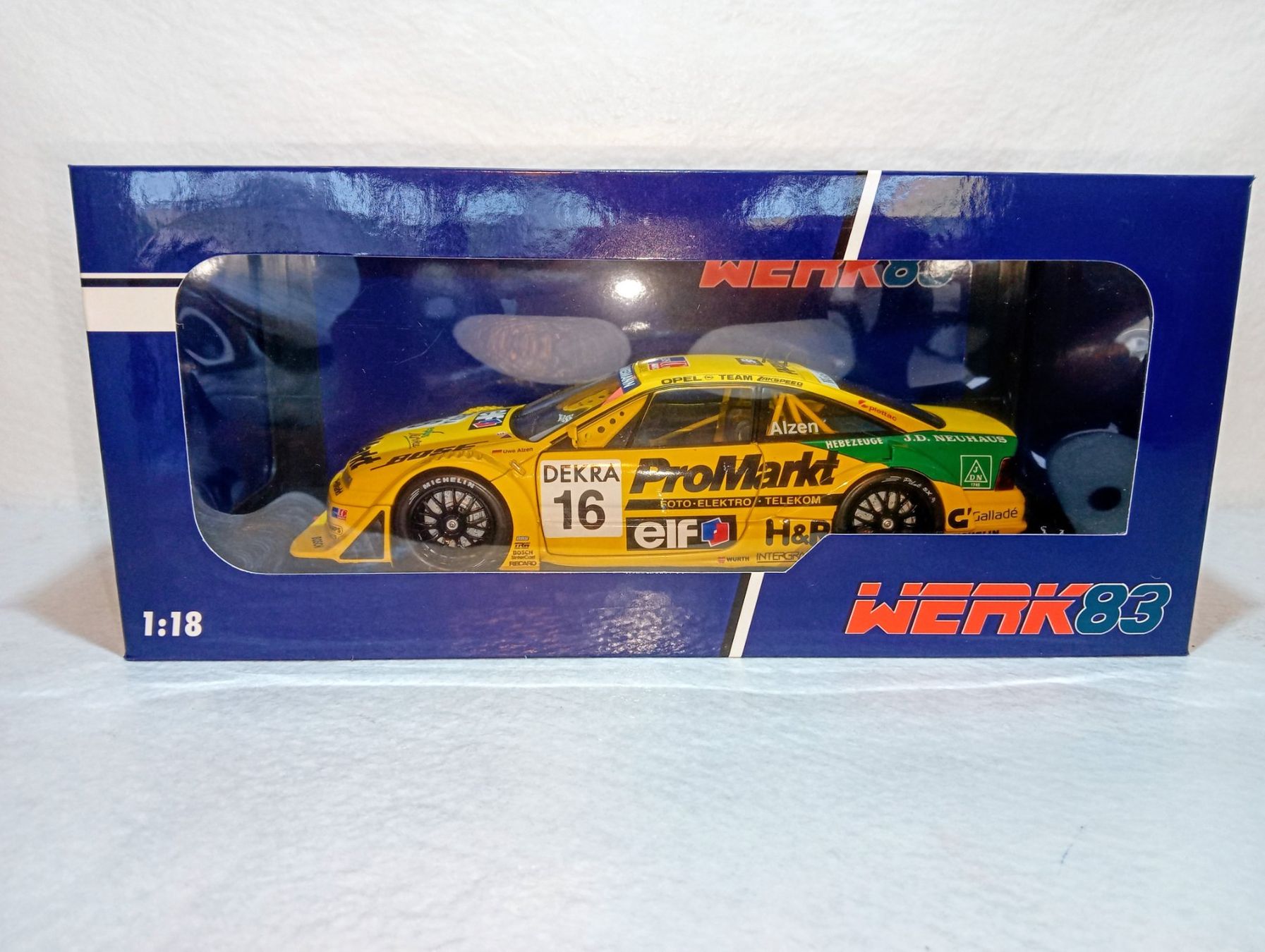 Opel Modellini d'auto: Opel Calibra V6 4x4 DTM/ ITC – Nuovo e nell'imballaggio originale da Huttwil venduto da Secondtrain 8