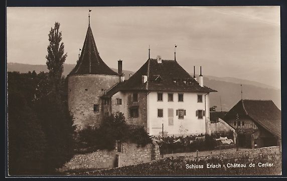 Cartoline postali: AK Erlach, Schloss Erlach – Usato da Berlin venduto da bartko-reher