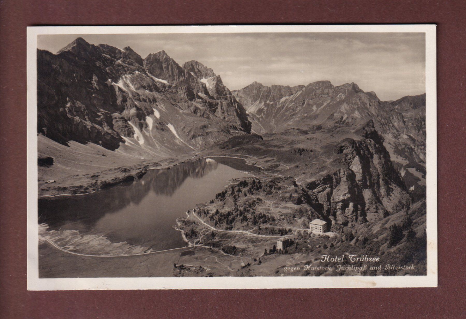 Cartes postales: Hotel TRÜBSEE – D'occasion à Pully par nicecards-shop