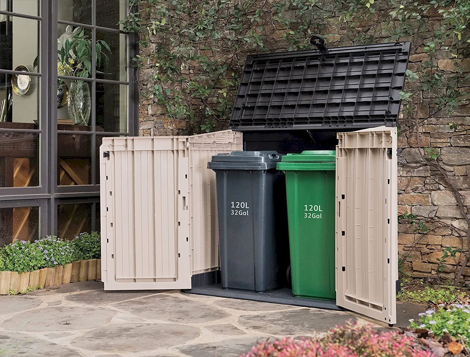 Box contenitori: Keter Store-It-Out Midi Mülltonnenbox – Nuovo e nell'imballaggio originale da Bottighofen venduto da zaap 3