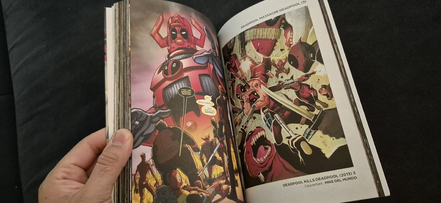 Fumetti: DEADPOOL MASSACRE DEADPOOL RÉCIT COMPLET BD MARVEL COMICS FR – Usato da Grand-Lancy venduto da luc111 5