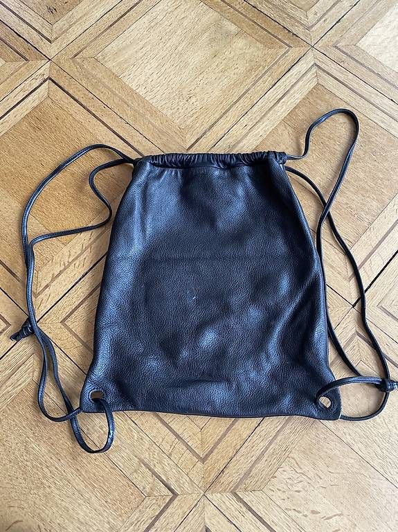 Zaini: Lederrucksack, Rucksack, Beutelrucksack black – Usato da Kriens venduto da Makiba11