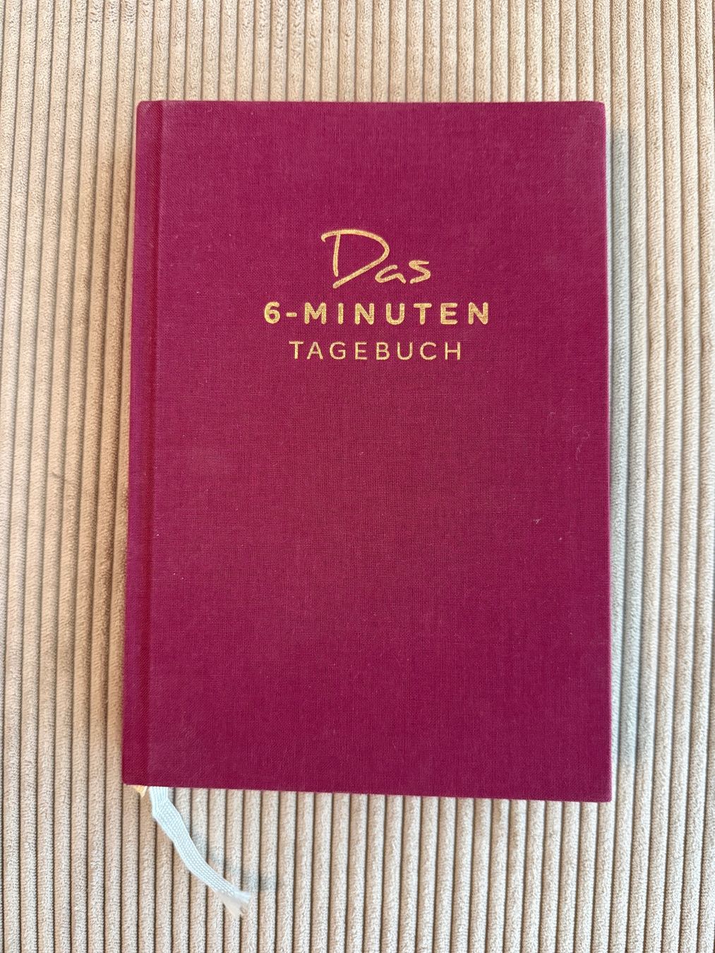 Libri: Das 6- Minuten Tagebuch – Nuovo (secondo la descrizione) da Niederrohrdorf venduto da bie_dzz9
