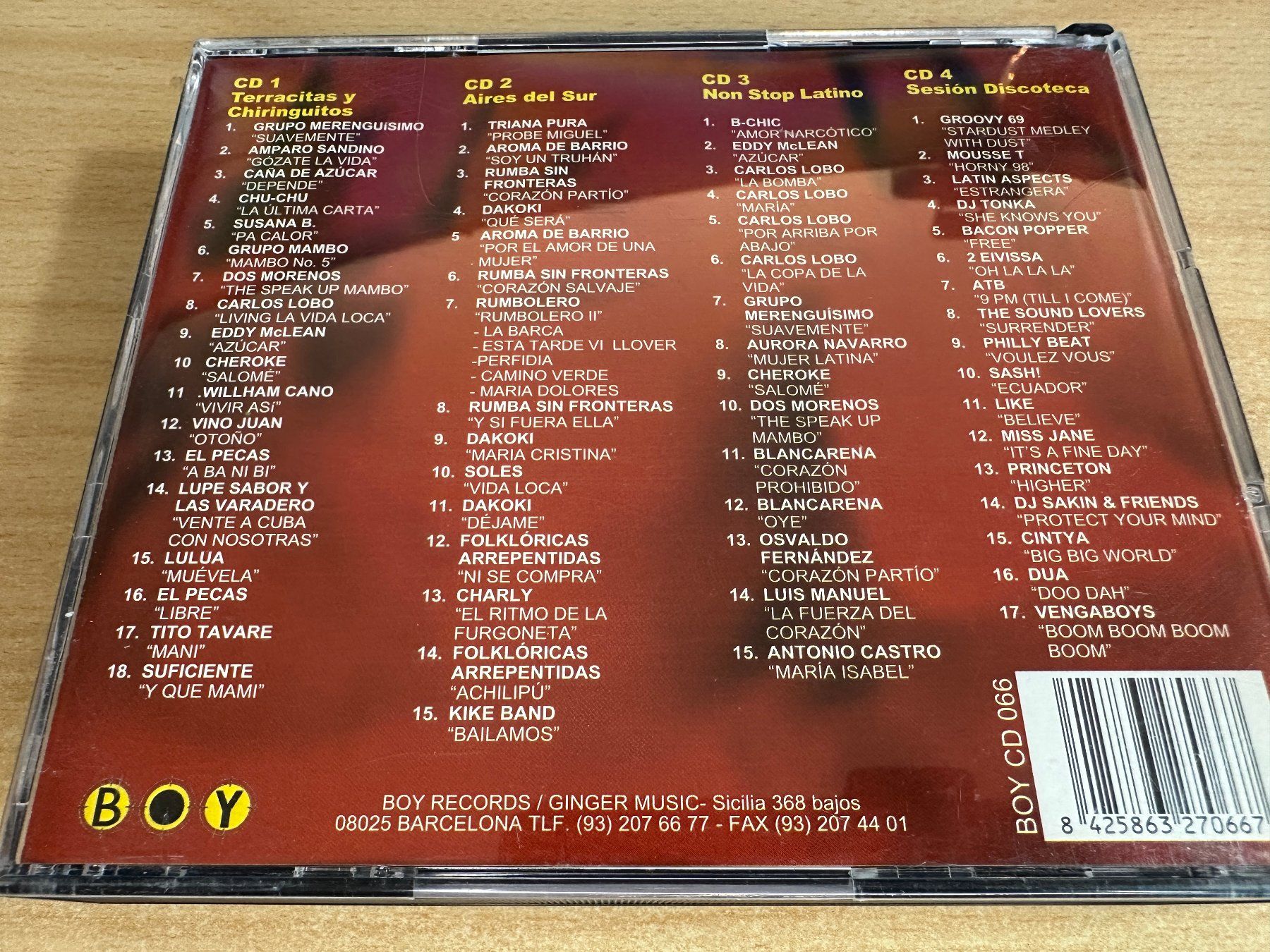 CDs: Various – Calentito Calentito 4 - 4 CD – Gebraucht aus Rikon im Tösstal von Alpenmutz 1