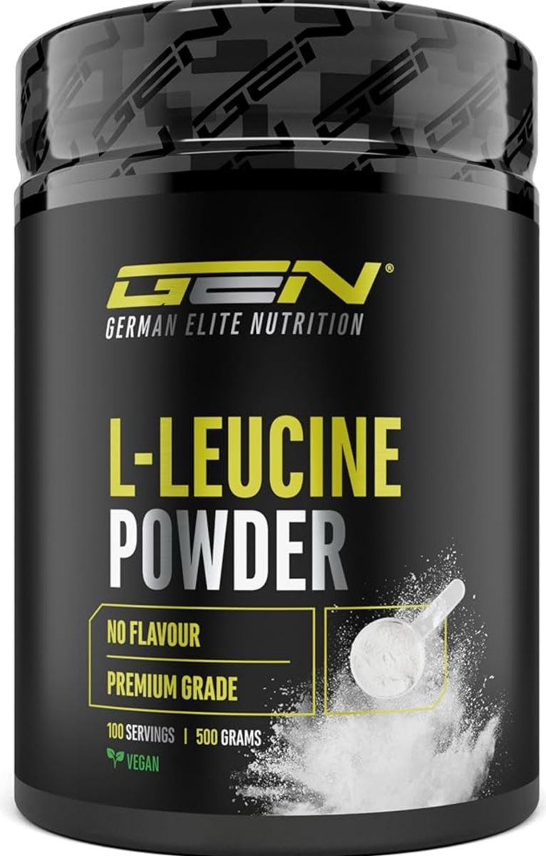 Lebensmittel & Spezialitäten: GEN L-Leucin Pulver, 500g, Vegan,Neu – Neu und originalverpackt aus Suhr von SchnapperCH