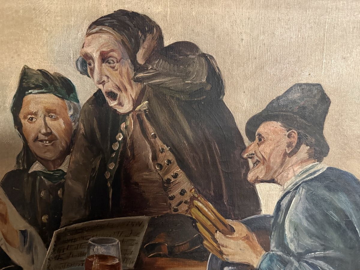 Dipinti: Ölgemälde Ölbild um 1880-1900 – Usato da Riehen venduto da MaestroImperatore 2