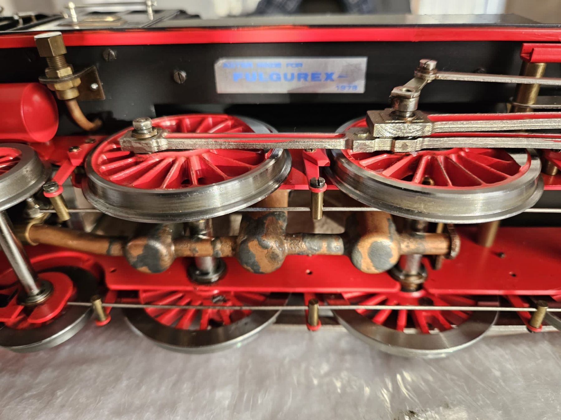 Modelleisenbahnen: Dampflok BR78 spur 1 mit Echtdampf – Neu (gemäss Beschreibung) aus Brunnen von  6