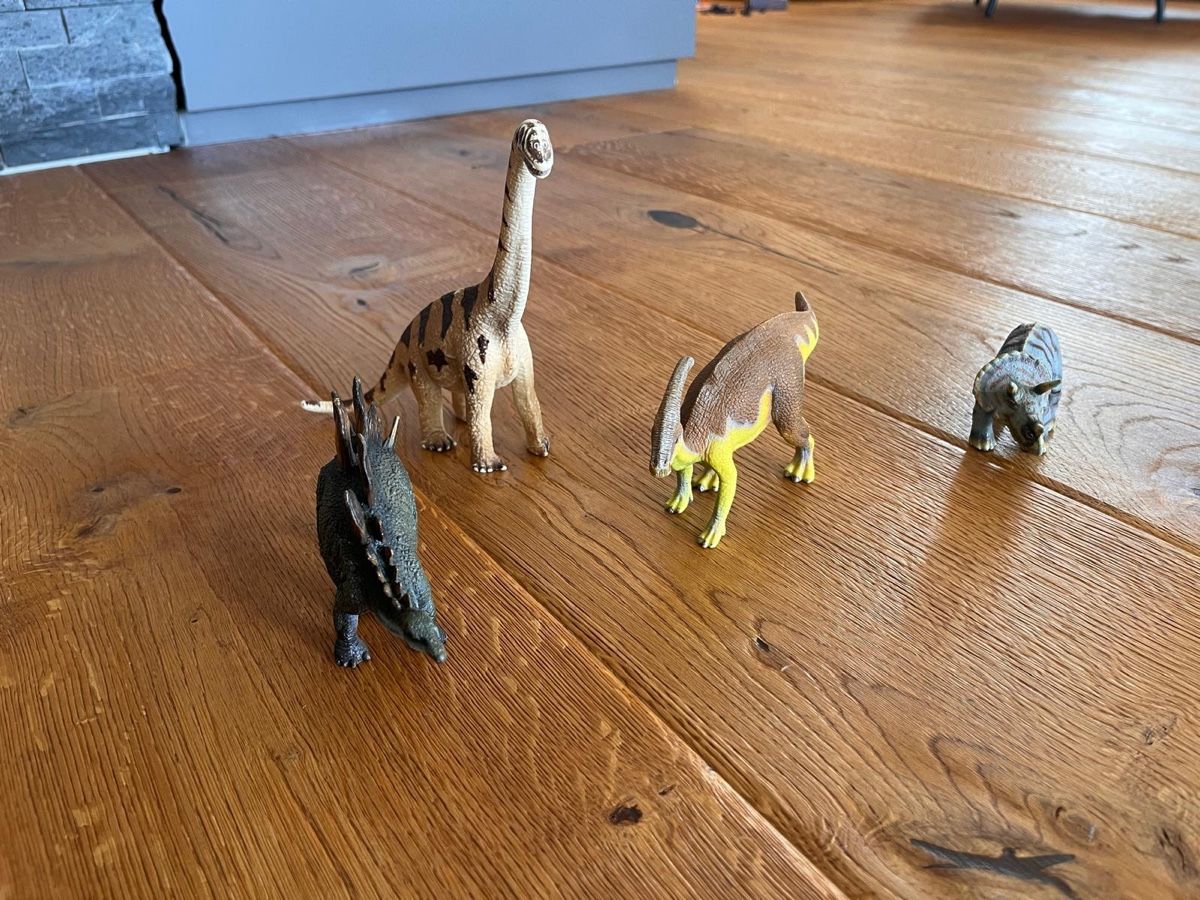Schleich Giocattoli: Schleich Set 14 Dinosaurier mit Vulkanlandschaft – Usato da Reinach BL venduto da Tsausr 8