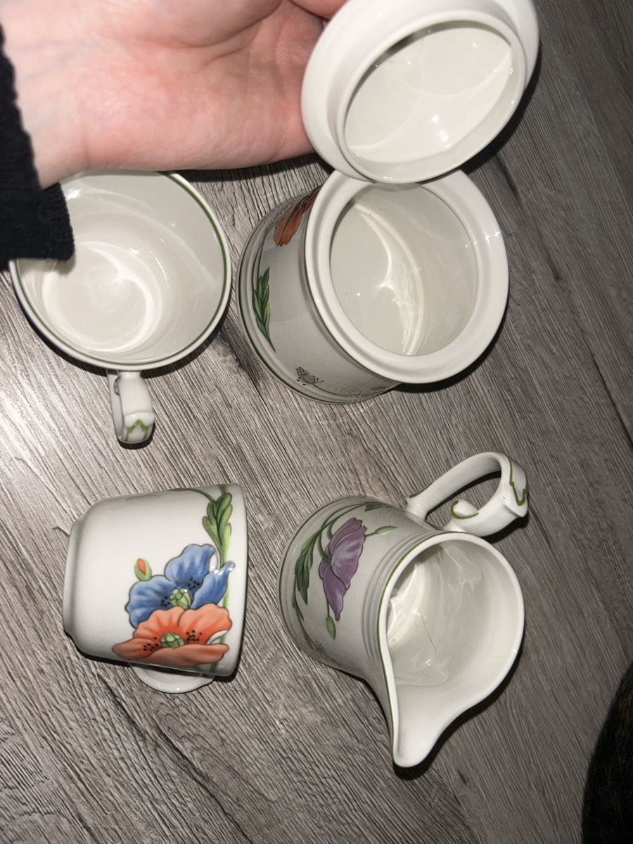 Villeroy & Boch Set di piatti: Teeset Villeroy & Boch, 6 Teilig – Nuovo (secondo la descrizione) da Hallwil venduto da Zoeizy 1