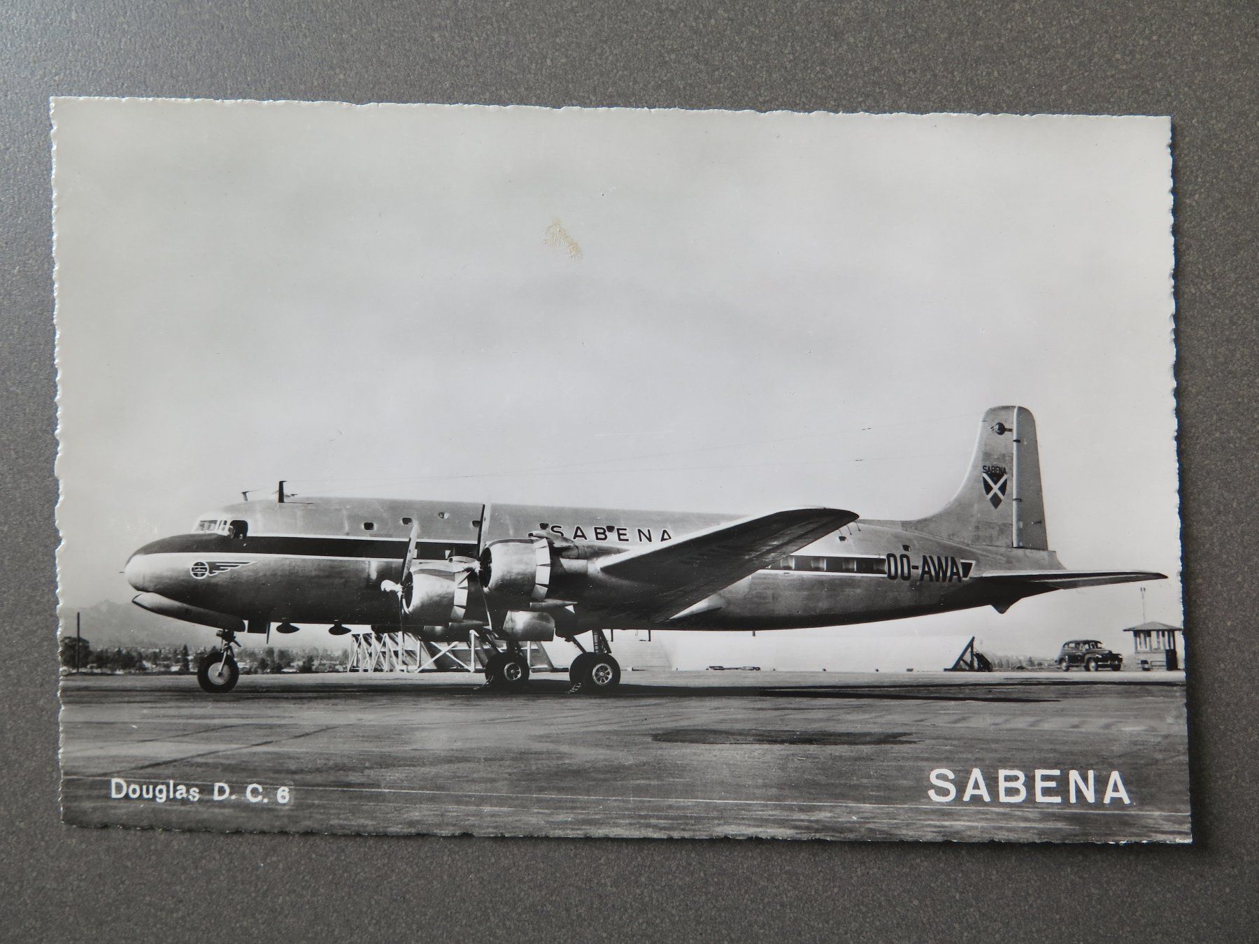Ansichtskarten: SABENA - DOUGLAS D.C.6 – Gebraucht aus Wittenbach von lipasal