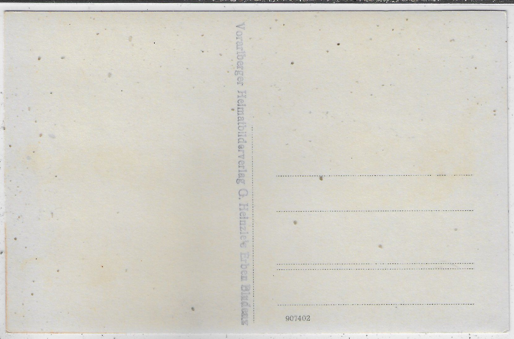 Cartoline postali: Nenzinger Himmer - Nenzing – Usato da Ettingen venduto da Kartenplanet 1