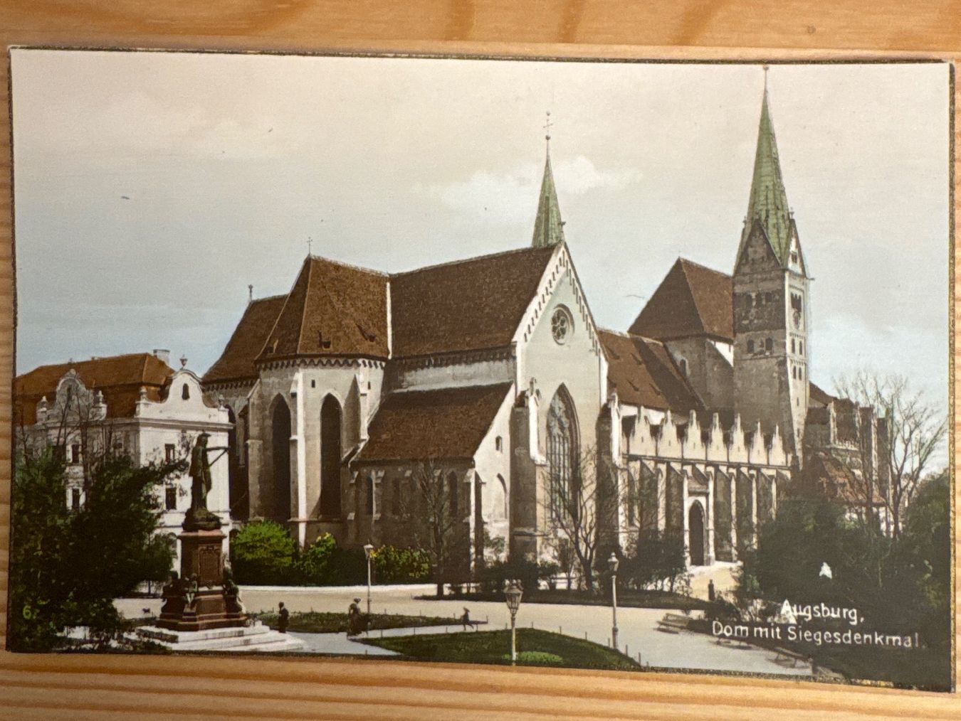 Cartoline postali: Drei antike kolorierte Ansichtskarten, DEUTSCHLAND, Augsburg – Nuovo (secondo la descrizione) da Zürich venduto da Tarafo5 2