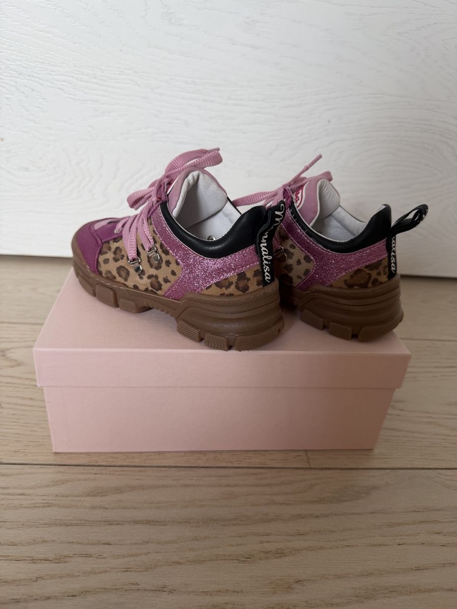 Monnalisa Scarpe da donna: Monnalisa Leopard Print Sneakers, Size 27 – Usato da Dully venduto da rev_l7jp 1