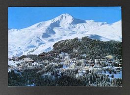 AK Arosa Gesamtansicht mit Weisshorn