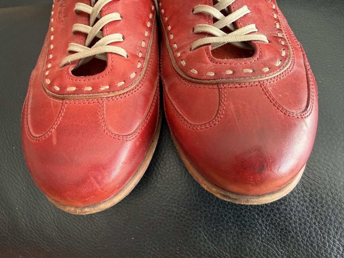 La Martina Herrenschuhe: La Martina Lote 75, Lederschuhe, rot – Gebraucht aus Goldach von Messerguru 3