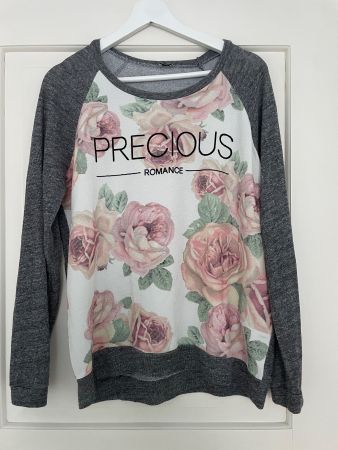 Lockeres Shirt mit floralem Print | Grösse L | Kaum getragen