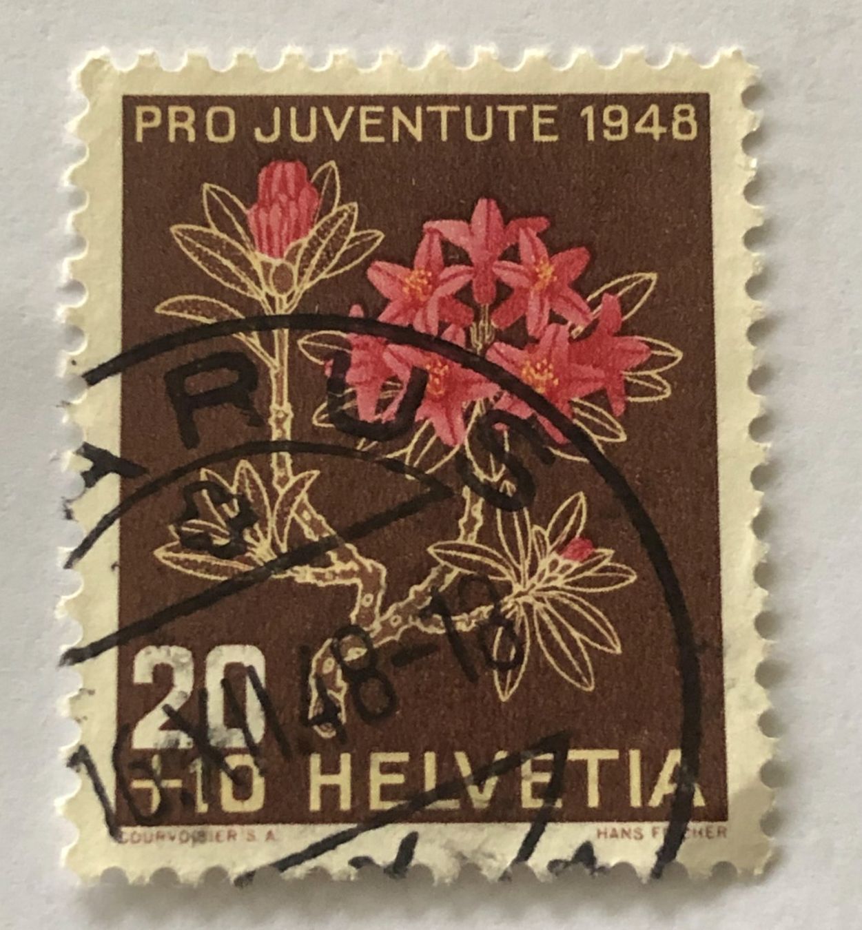 Tutti i francobolli: PRO JUVENTUTE  BRIEFMARKEN GESTEMPELT   – Usato da Aarau venduto da Billa007