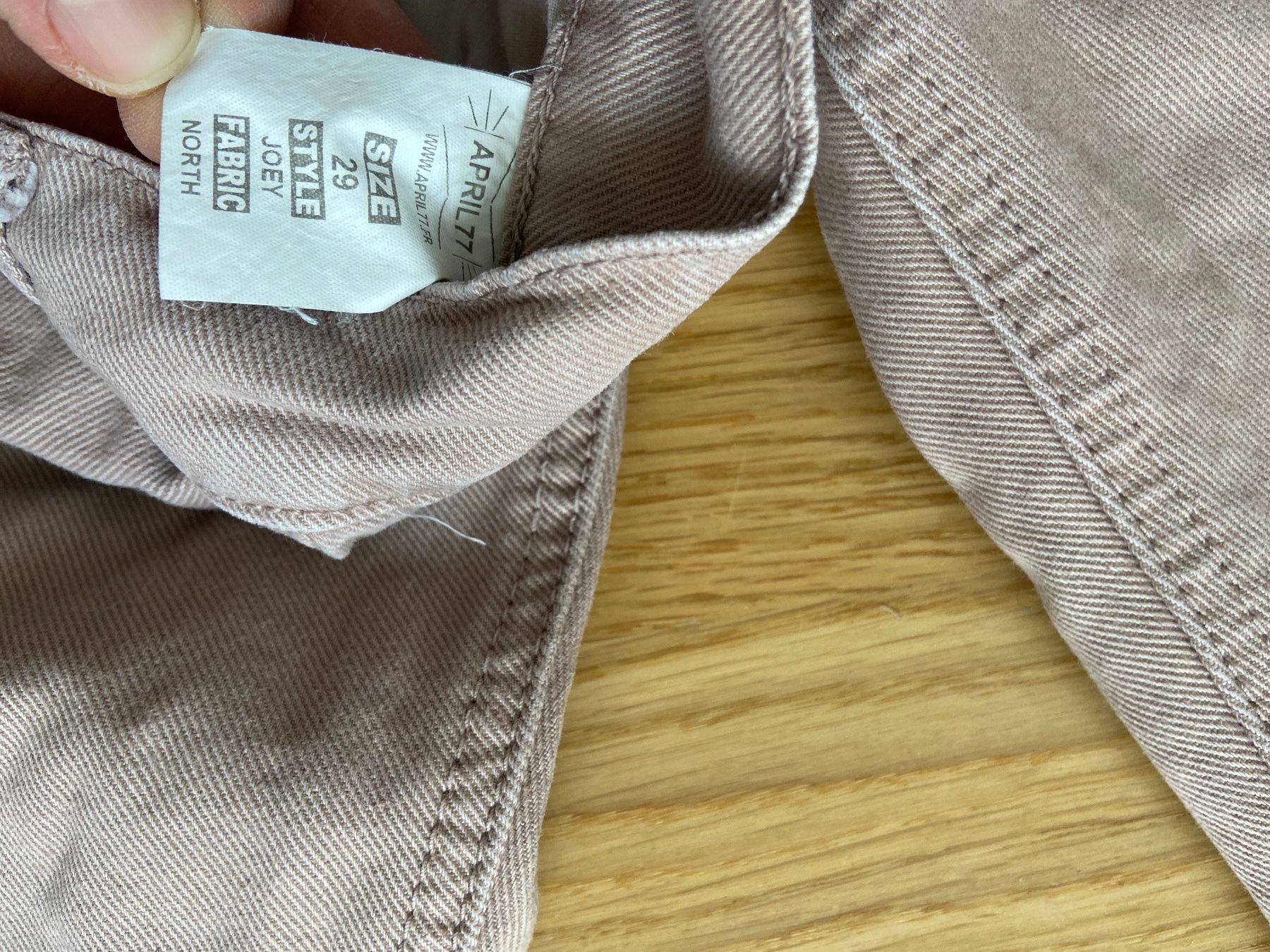 Jeans: April 77 Jeans Size 29 Altrosa – Usato da Zollikerberg venduto da Boston1981 2