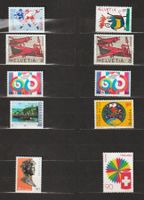 BRIEFMARKENSAMMLUNG: 10 x Fr. 0.90er Helvetia