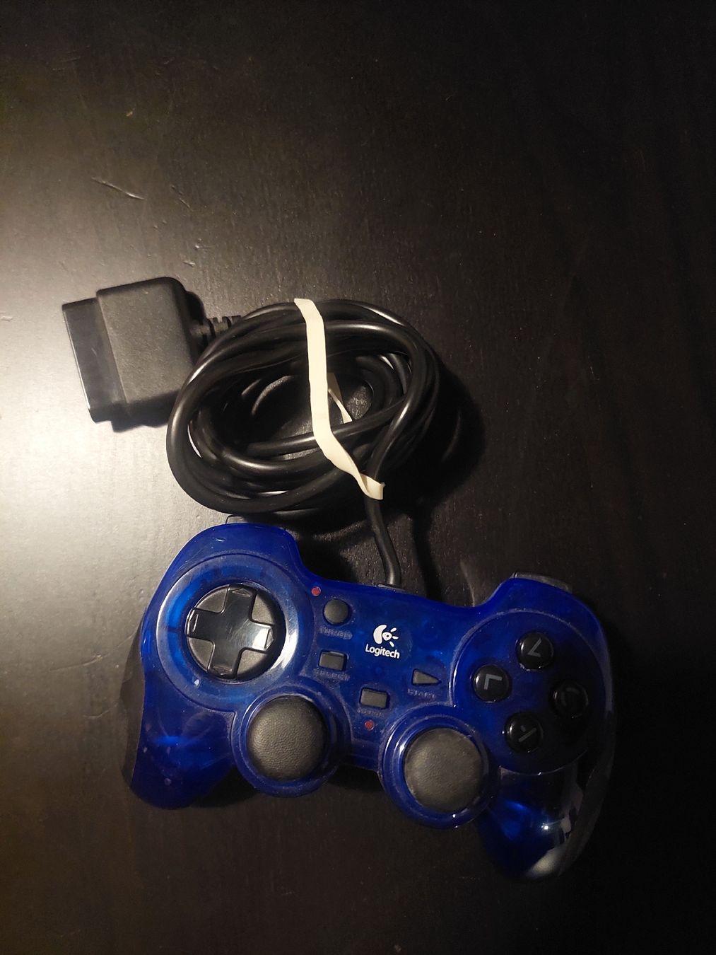 Logitech Controller: Playstation 2 - Manette Logitech WingMan Rumblepad – Usato da Martigny venduto da ValentinClosuit